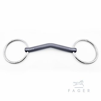 Sara anatomic ongebroken titanium trens (Fager)