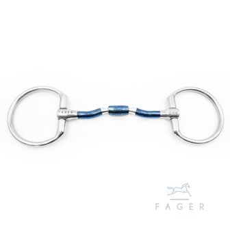 Nils anatomic barrel sweet iron D-ring (Fager)