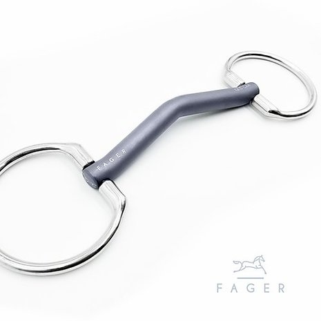 Sara anatomic ongebroken titanium D-trens (Fager)