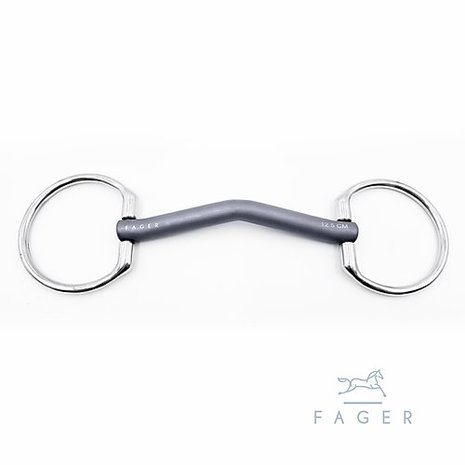 Sara anatomic ongebroken titanium D-trens (Fager)