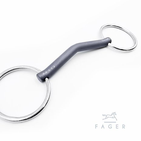 Sara anatomic ongebroken titanium trens (Fager)